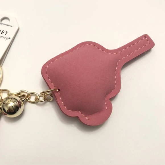 Juliet By Crystal Avenue Pickleball Bling Keychain Rhinestone Accessories - Picture 4 of 8